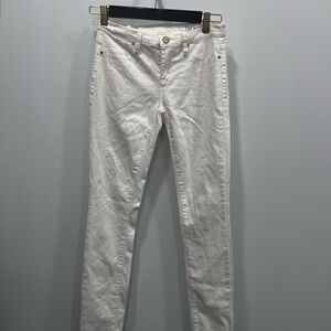Blank NYC white skinny jeans